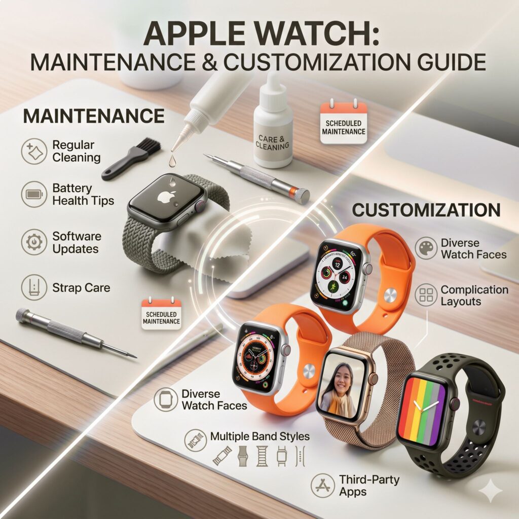 Apple Watch Maintenance and Customization