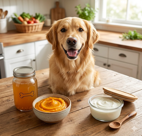 How to improve dog gut health naturally