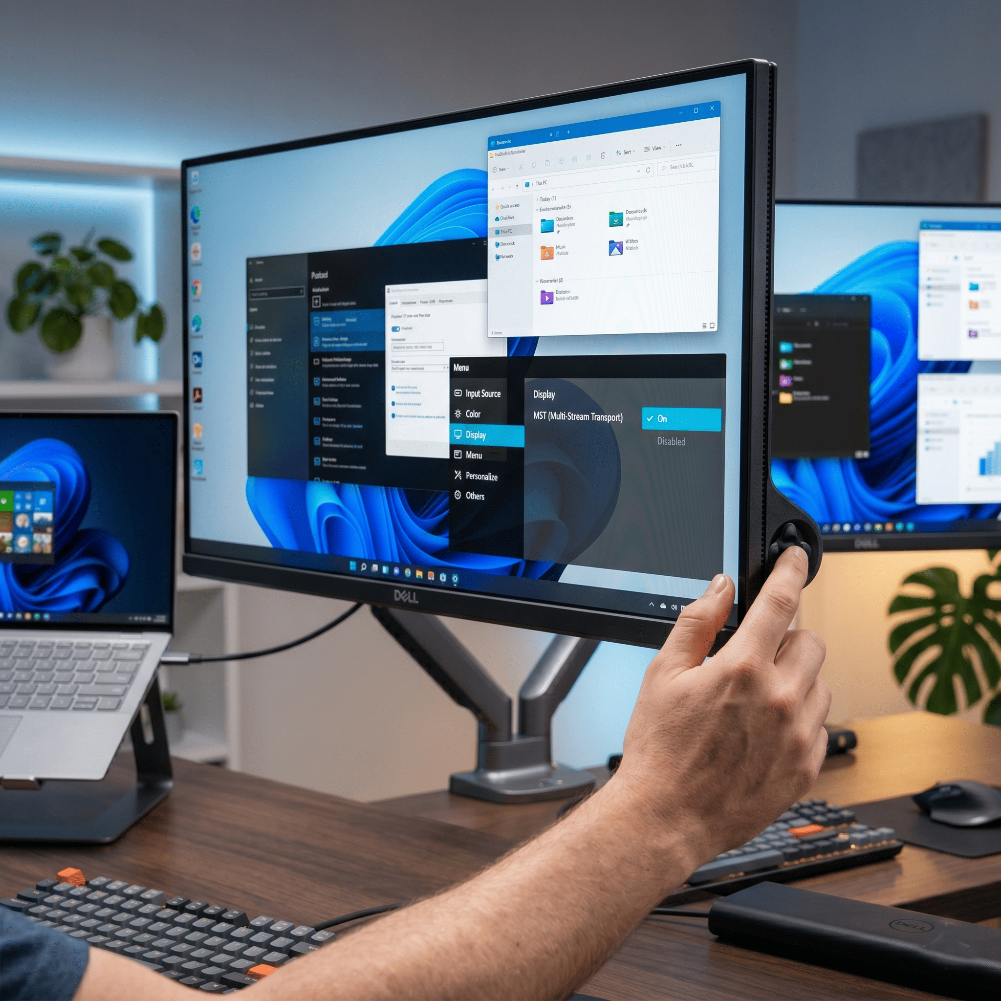 Can I Extend to Dell Monitor by Connecting Each Other