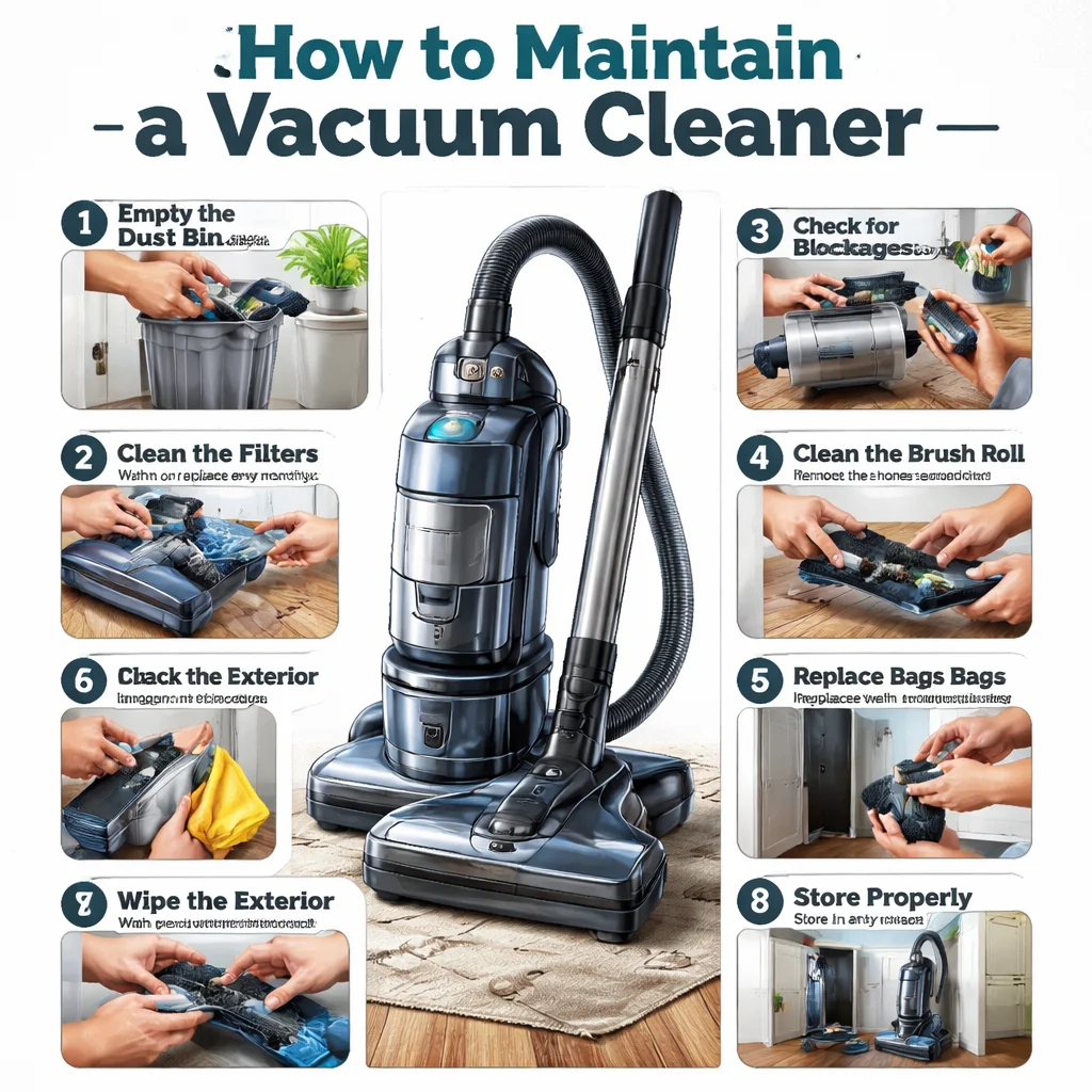How to Maintain a Vacuum Cleaner: A Complete Guide