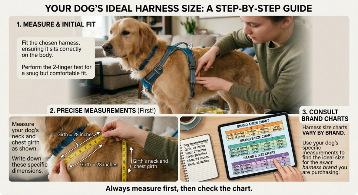 Measurement Different Harness Types