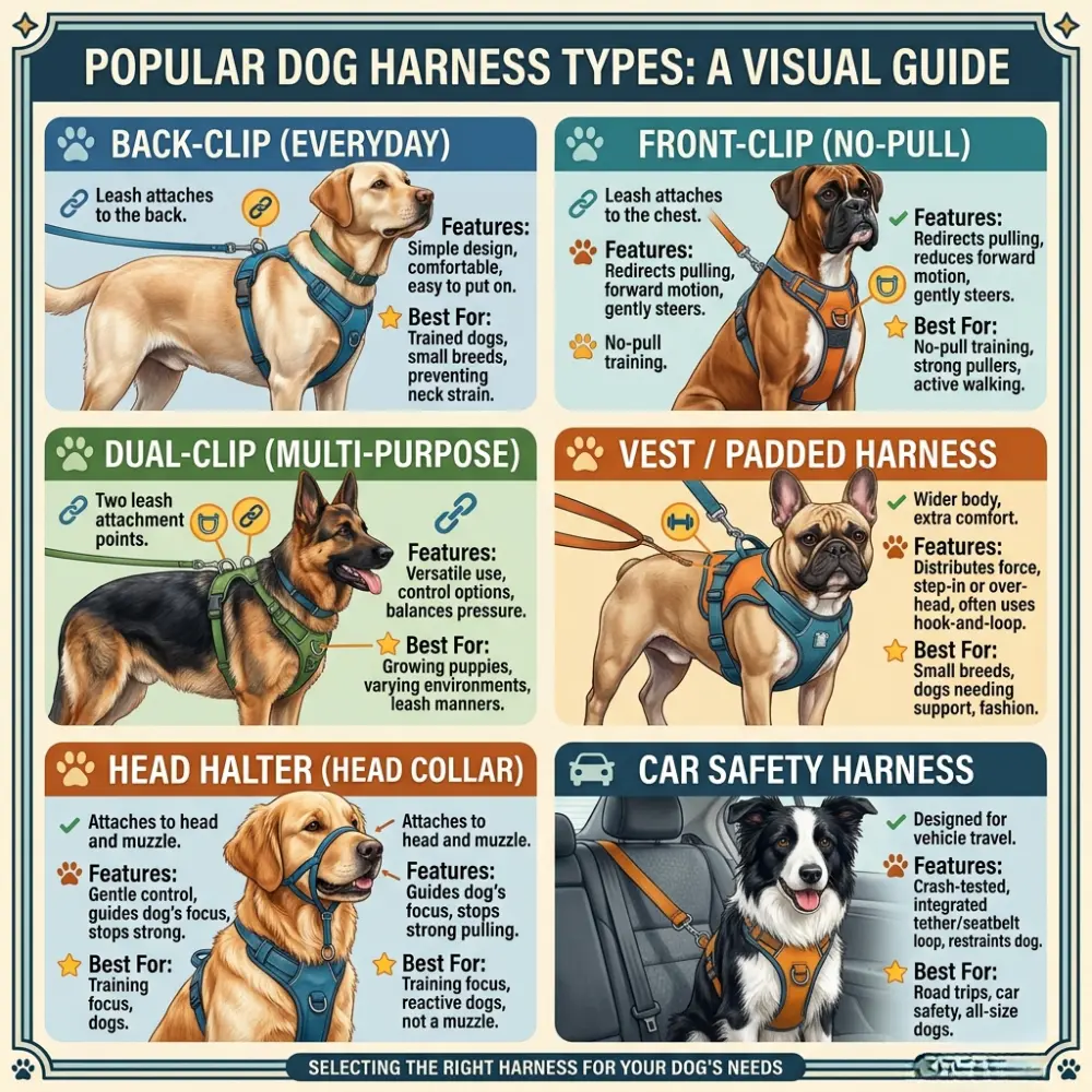 Ultimate Dog Harness Types