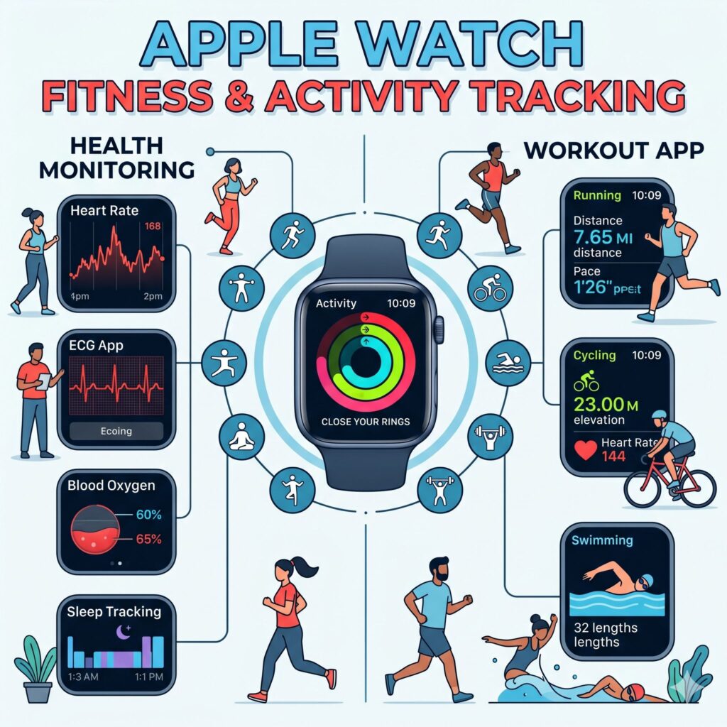 Apple Watch Fitness and Activity Tracking