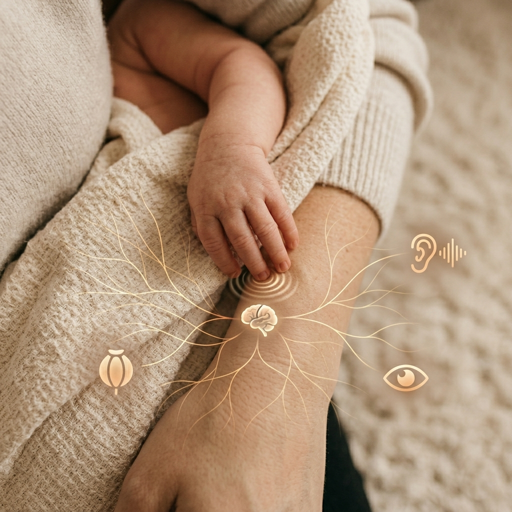 Beyond Touch: The Sequence of Sensory Emergence