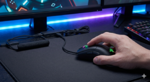 Wired-gaming-mice-connect-via-USB-cable
