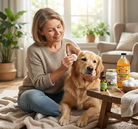 How to Clean Dog Ears at Home Naturally