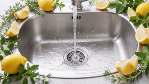 Clean kitchen sink drain after using the best way to clean kitchen sink drain naturally