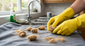 Remove Dog Hair from Blankets