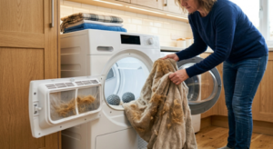 Remove Dog Hair from Blankets