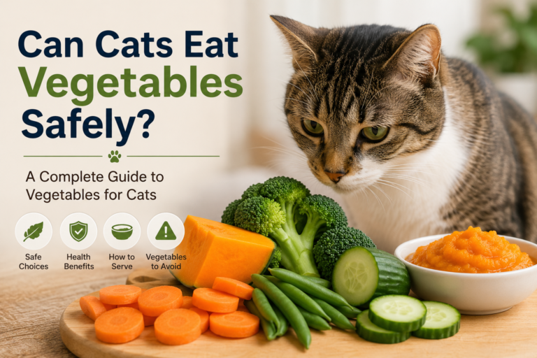 Can Cats Eat Vegetables Safely?