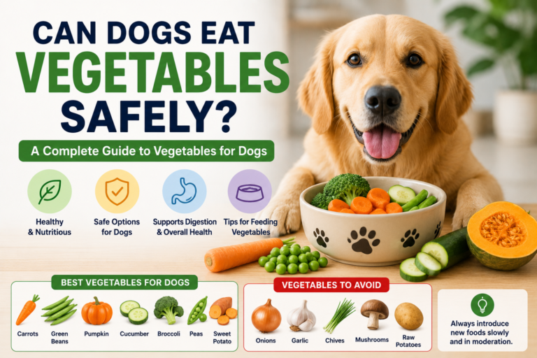 Can Dogs Eat Vegetables Safely?