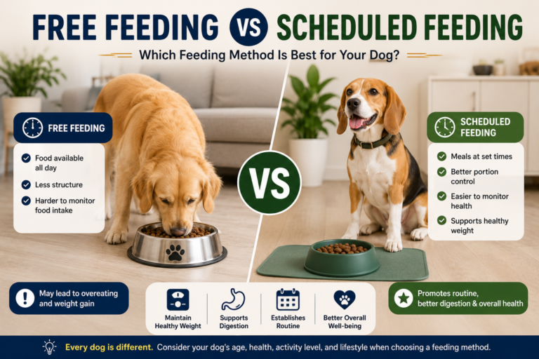 Free Feeding vs Scheduled Feeding for Dogs: Which Feeding Method Is Better?
